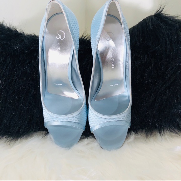 light blue pumps shoes